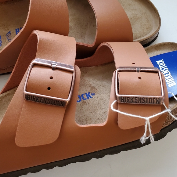 Birkenstock Arizona Ginger Brown Sandals - Picture 4 of 12